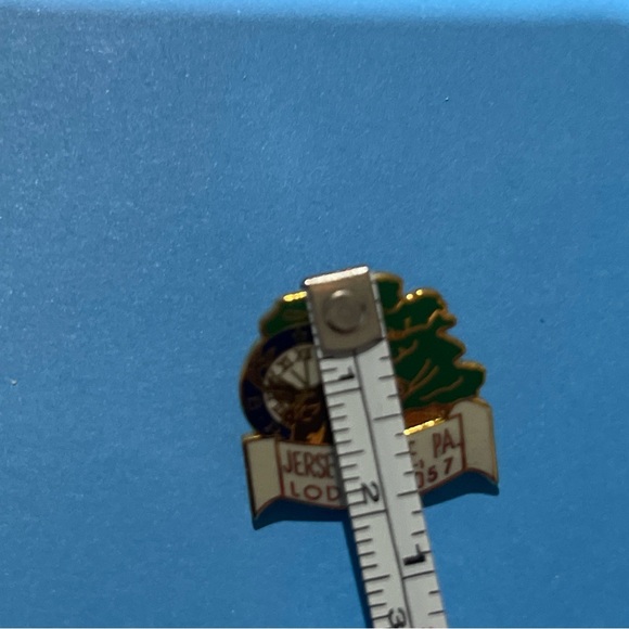 Vintage Jersey Shore Pennsylvania elks Lodge 1057 Enamel Lapel Pin - Picture 6 of 6